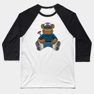 dad teddy bear Baseball T-Shirt